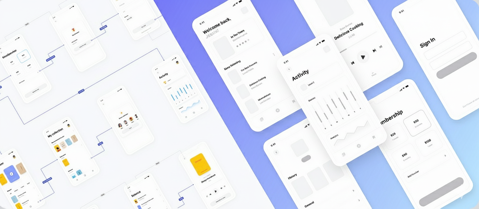 Wireframing Theralux A Wellness App