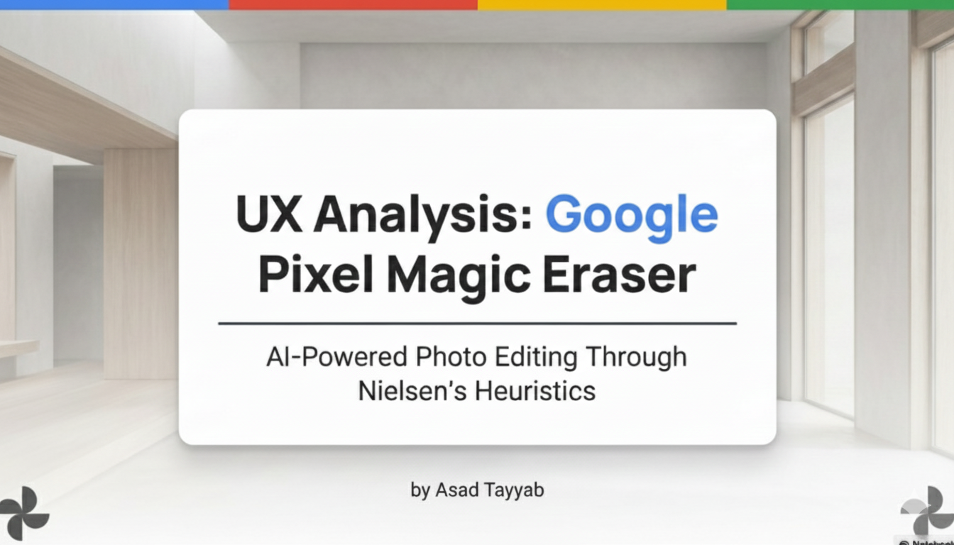 UX Analysis of Google Pixel's Magic Eraser