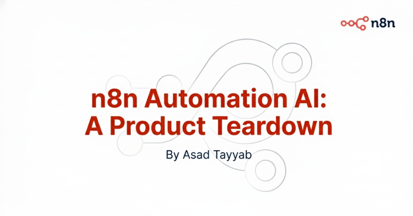 N8n onboarding Product Teardown
